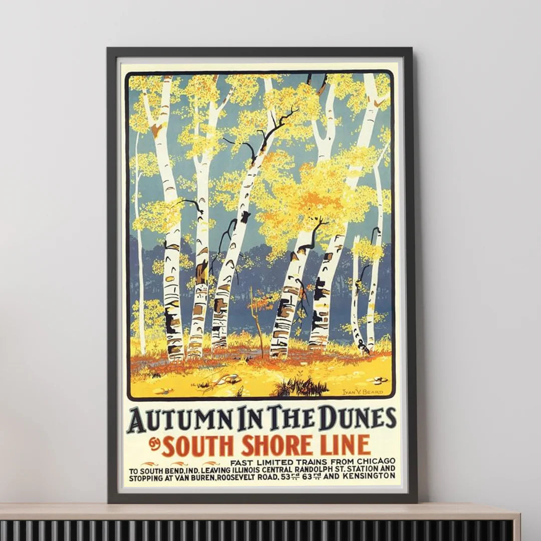 South Shore Line Rail Poster Prints
