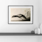 Louis Icart Art Print – Fashion Lady with Three Greyhounds, Art Deco Woman Illustration