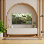 Claude Monet – The Artist's Garden in Argenteuil, Impressionist Landscape & Floral Art Print