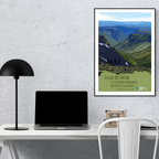 Steens Mountain Cooperative Management Area in Oregon Poster Print – Vintage Oregon Wilderness Wall Art