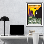 Public Lands Parks Day Buffalo Poster Print – Vintage National Parks Wall Art