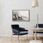 Louis Icart Art Print – Coursing II Greyhounds & Fashion Lady, Art Deco Dog Wall Art