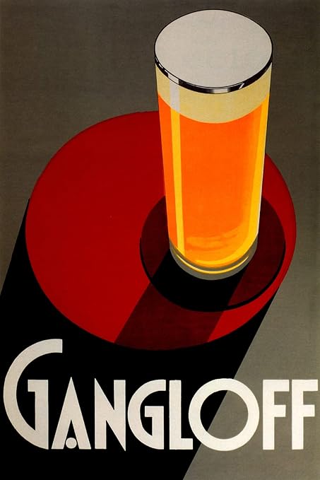 Gan­gloff - How I Met Your Moth­er Poster Print, Retro Brewery Decor
