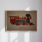 J.W. Bowker Baldwin, Switcher Virginia Truckee Railroad 1875 Giclée Art Print - Train Wall Decor