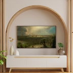 Frederic Edwin Church - Jerusalem from the Mount of Olives Art Print, Landscape Wall Decor