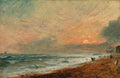 John Constable - Hove Beach Seascape Print, Antique English Coast Landscape Painting Wall Art