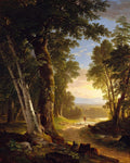 Asher Brown Durand - The Beeches Art Print, Tranquil Landscape Wall Art