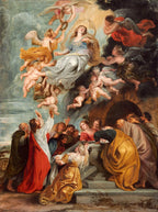 Peter Paul Rubens - The Assumption of the Virgin, Religious Fine Art Print